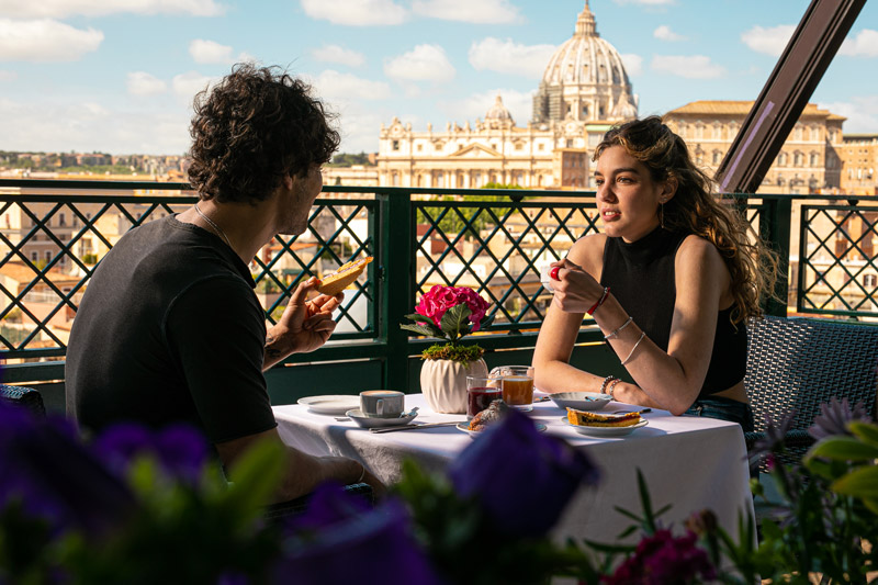 regala colazione presso terrazza les etoiles